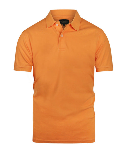 Polo pique short sleeve | Orange