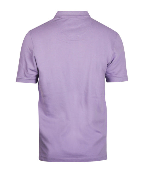 Polo pique short sleeve | Purple