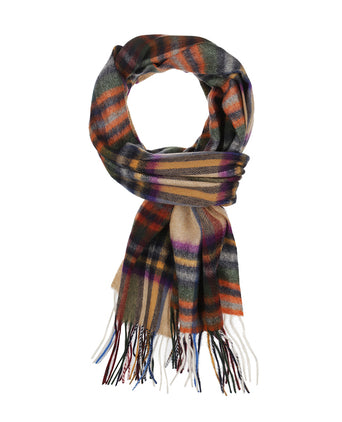 Wool and Cashmere Scarf 30X190 | Brown