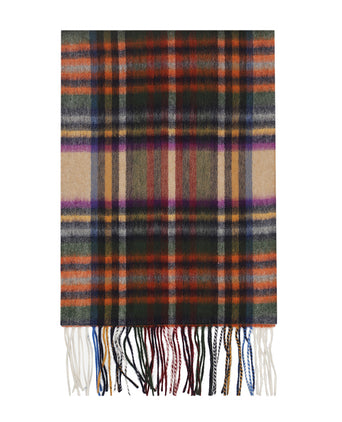 Wool and Cashmere Scarf 30X190 | Brown