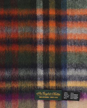 Wool and Cashmere Scarf 30X190 | Brown