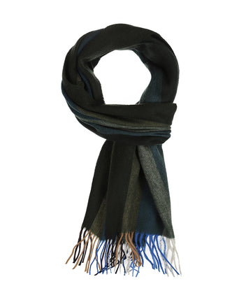 Scarf Wool and Cashmere 30X190 | Green