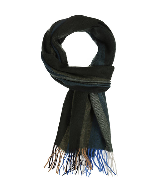 Scarf Wool and Cashmere 30X190 | Green