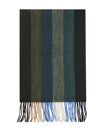 Scarf Wool and Cashmere 30X190 | Green