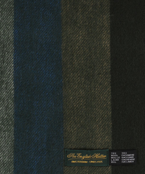 Scarf Wool and Cashmere 30X190 | Green