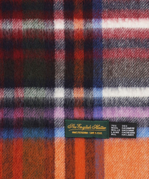 Scarf Wool and Cashmere 30X190 | Orange