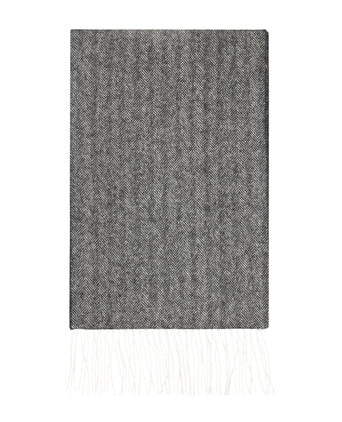 Merino wool scarf | Black