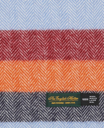 Merino Wool Scarf | Blue