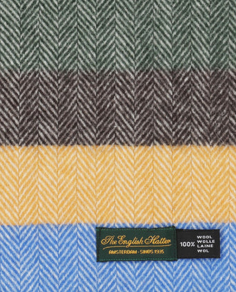 Merino Wool Scarf | Blue