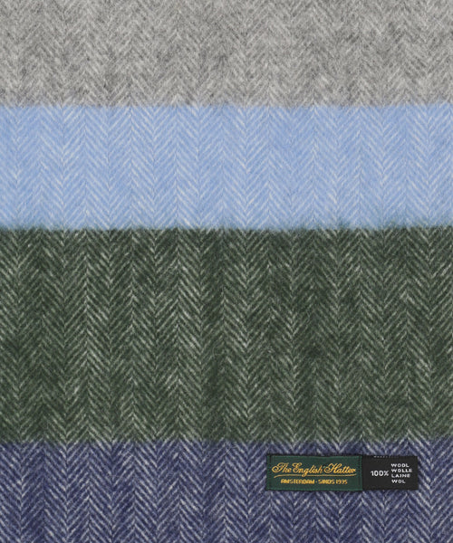 Merino Wool Scarf | Blue