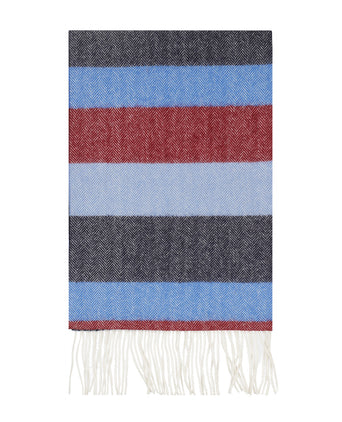 Merino Wool Scarf | Blue