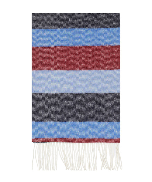 Merino Wool Scarf | Blue