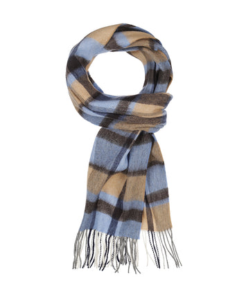 Merino Wool Scarf | Blue