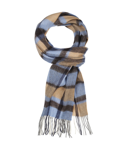Merino Wool Scarf | Blue