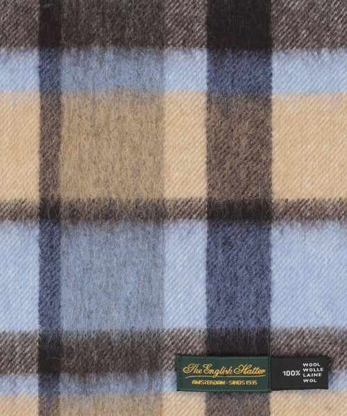 Merino Wool Scarf | Blue