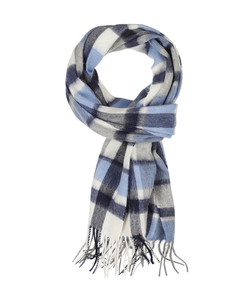 Merino Wool Scarf | Blue