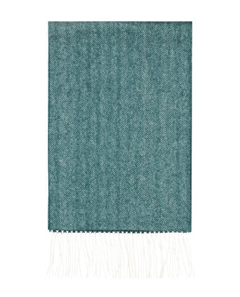 Merino Wool Scarf | Green