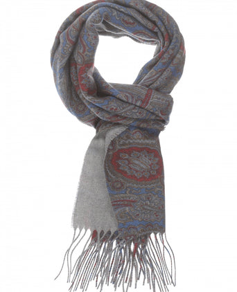 Scarf Wool 180x30 | Grey