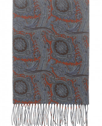 Scarf Wool 180x30 | Grey