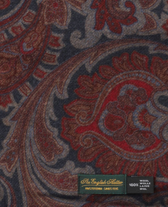 Scarf Wool 180x30 | Blue