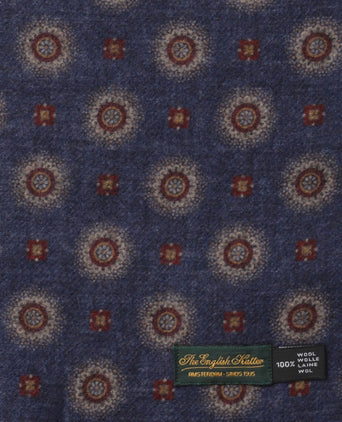 Scarf Wool 180x30 | Blue