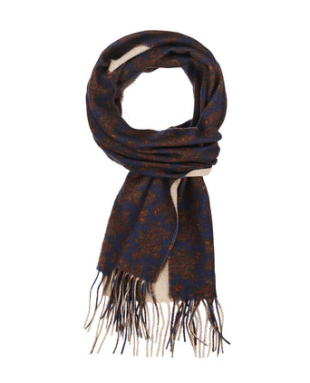 Scarf Wool 180x30 | Blue