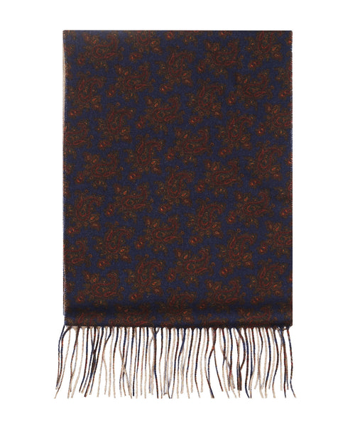 Scarf Wool 180x30 | Blue