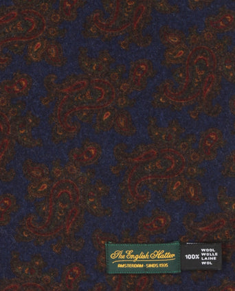 Scarf Wool 180x30 | Blue