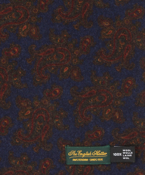 Scarf Wool 180x30 | Blue