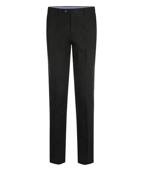 Chino Derby Linen and Cotton | Black