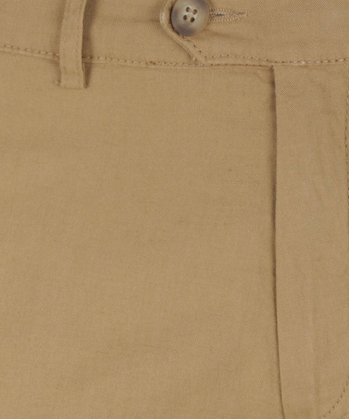 Chino Derby Linen and Cotton | Brown