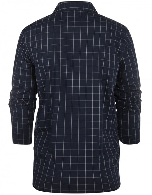 Pyjama set poplin katoen | Blauw