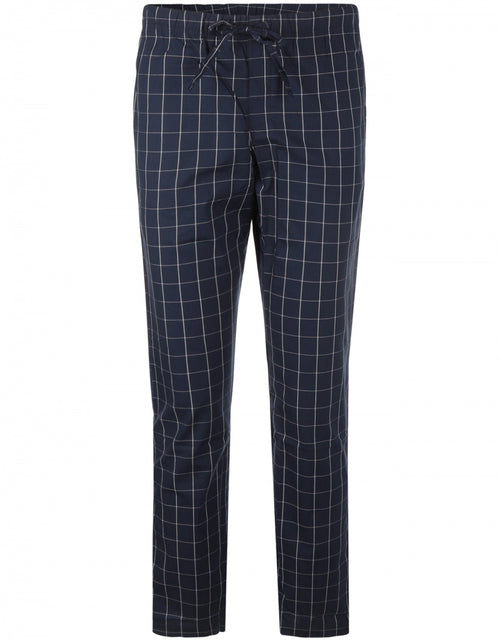 Pyjama set poplin katoen | Blauw