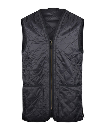 Barbour Polarquilt Zip-in Liner Bodywarmer | Navy Blue
