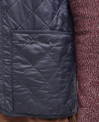Barbour Polarquilt Zip-in Liner Bodywarmer | Navy Blue