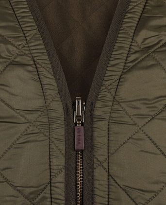 Barbour Polarquilt Zip-in Liner Bodywarmer | Olive