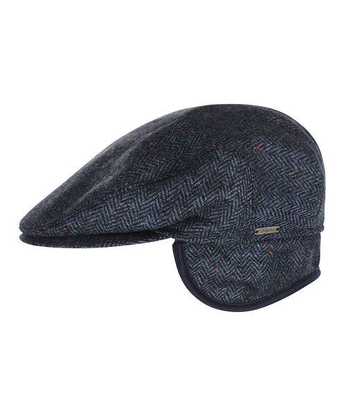 Tweed Cap met Oorflappen | Blauw