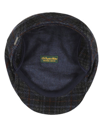 Tweed Cap with Earflaps | Blue