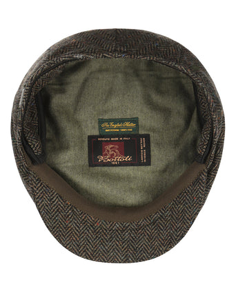 Tweed Cap with Earflaps | Green