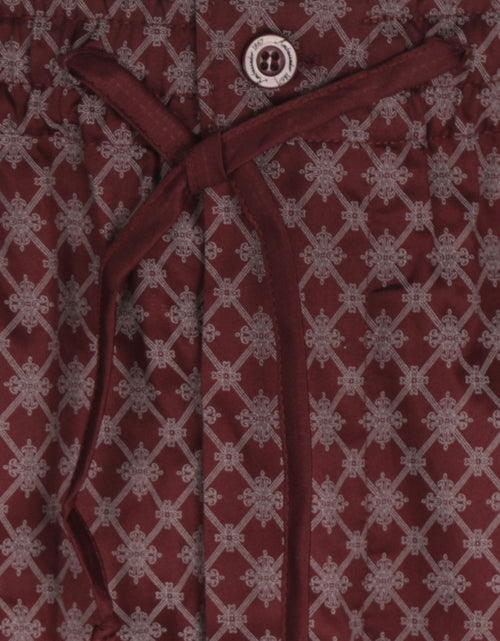 Pyjama set cotton | Bordeaux Red