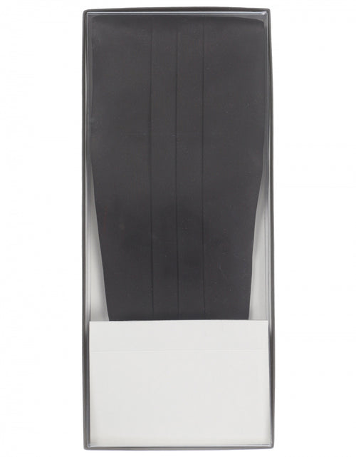 Zijden Cumberband | Zwart