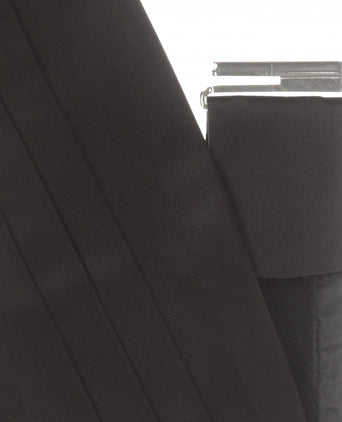 Zijden Cumberband | Zwart