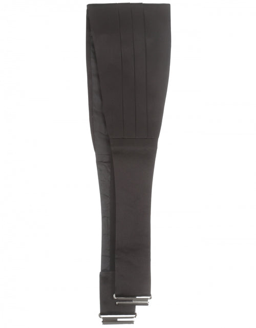 Zijden Cumberband | Zwart