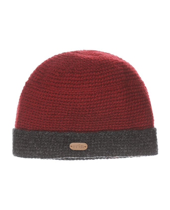 Hat Wool Fleece Lining | Red