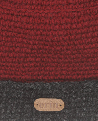Hat Wool Fleece Lining | Red