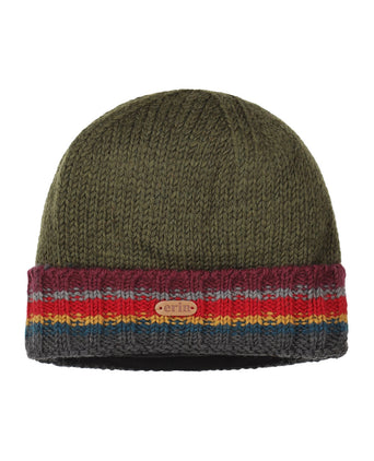 Muts Wol Fleece Lining | Groen