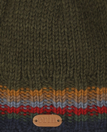 Hat Wool Fleece Lining | Green