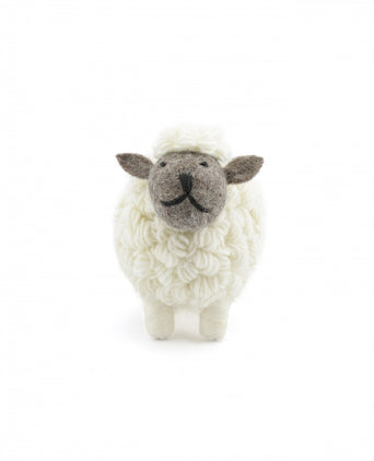 Gebreid Schaap Klein | Wit