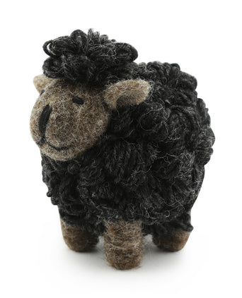 Knitted Sheep Medium | Anthracite Grey