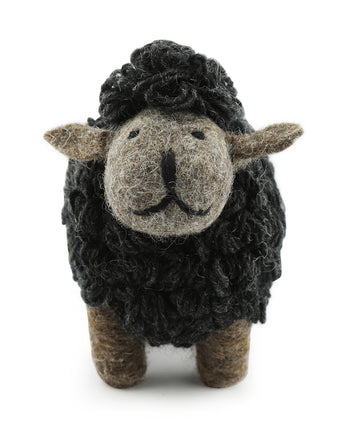 Knitted Sheep Large | Anthracite Grey